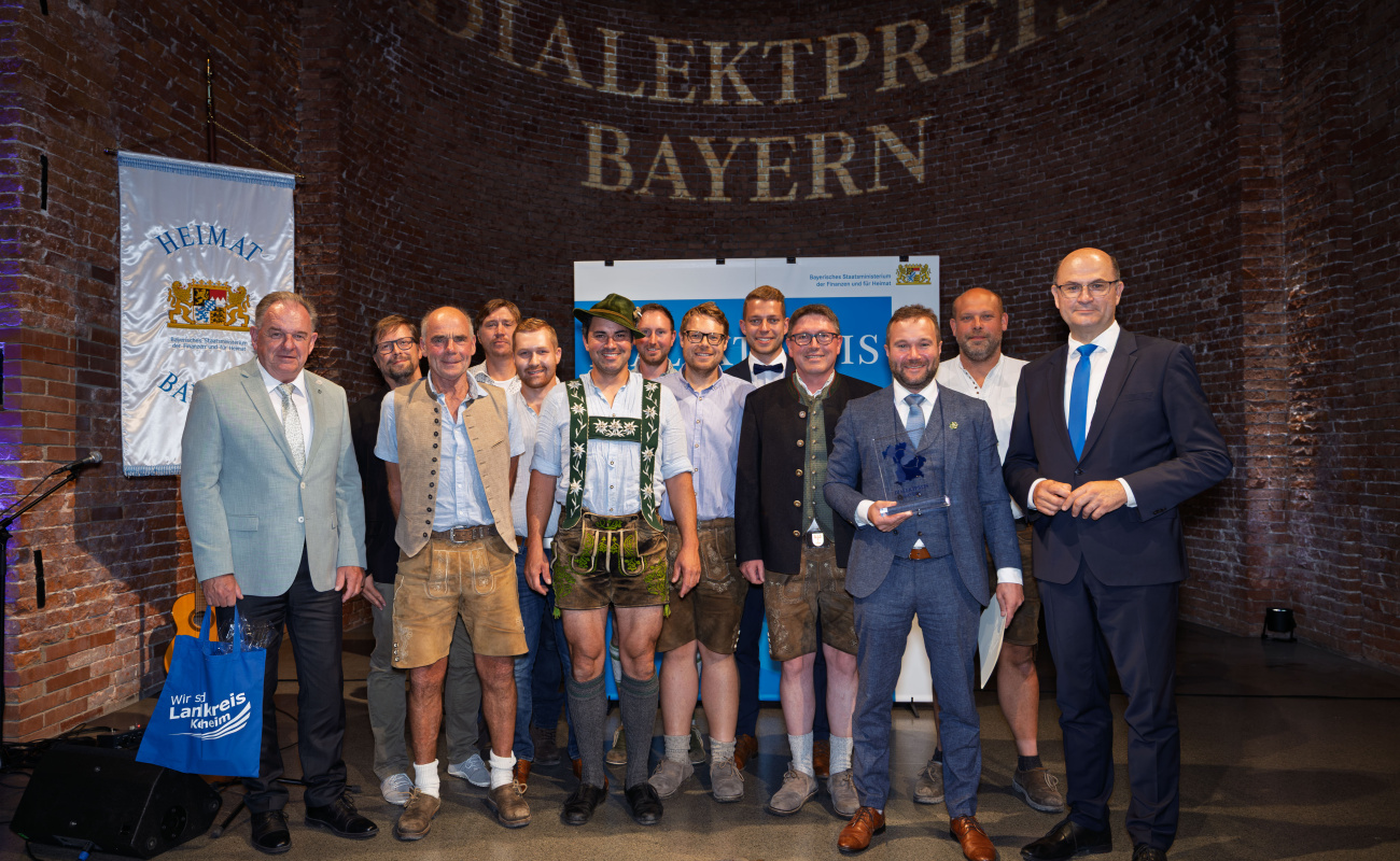  Heimatminister Albert Füracker mit Dr. Sebastian Daller 