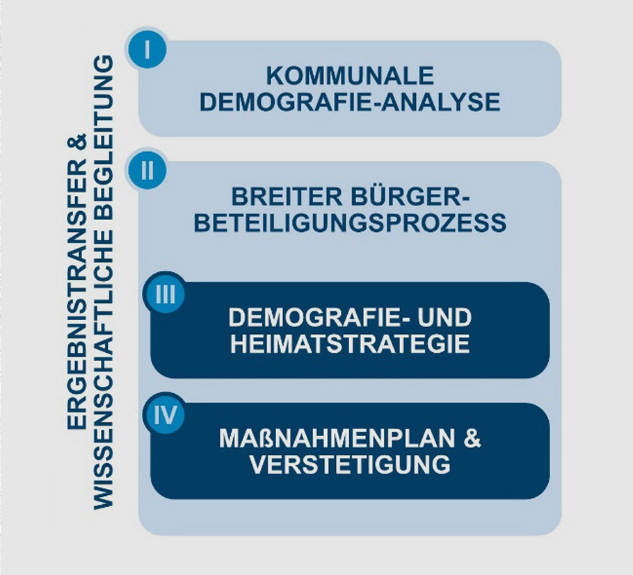 Die 5 Schritte des Pilotprogrammes 