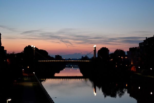 Regnitz bei Nacht