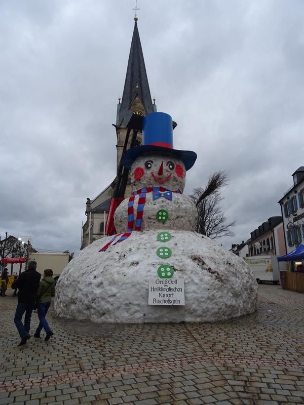 Schneemann Jakob Bischofsgrün
