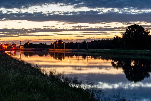 Schleusen entlang des Main-Donau-Kanals