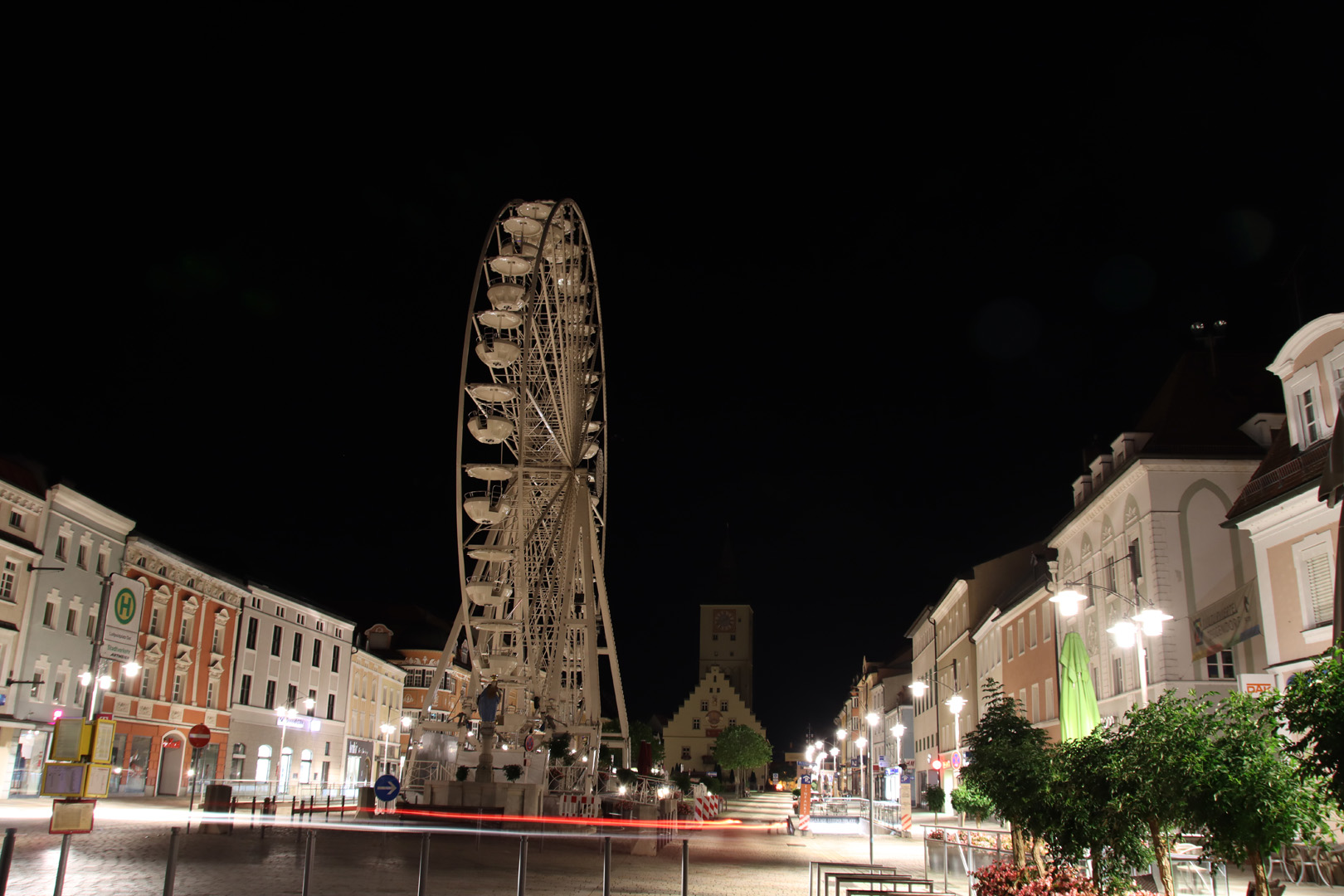 Schlafendes Riesenrad