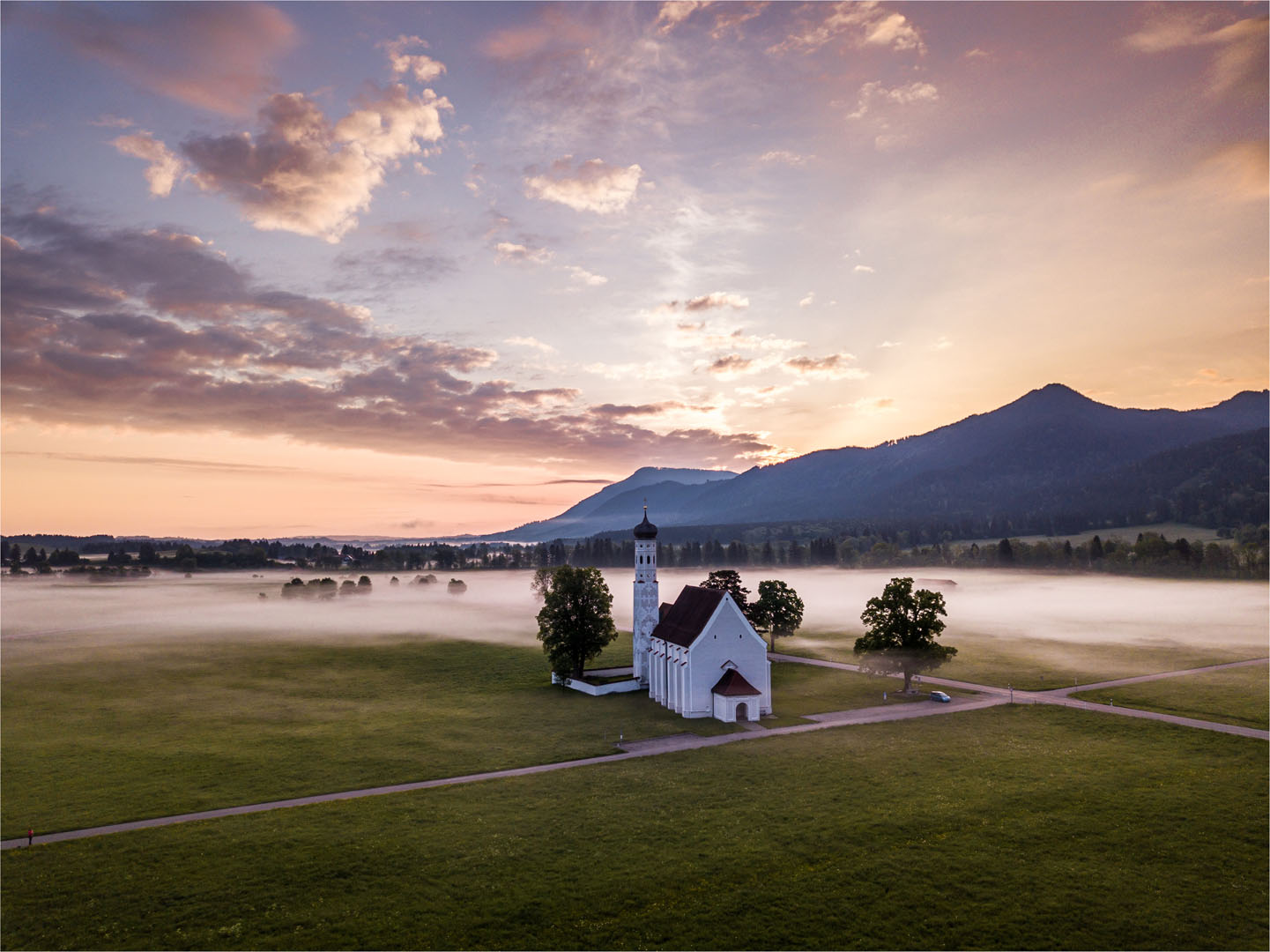 Morgenstimmung mit St. Coloman