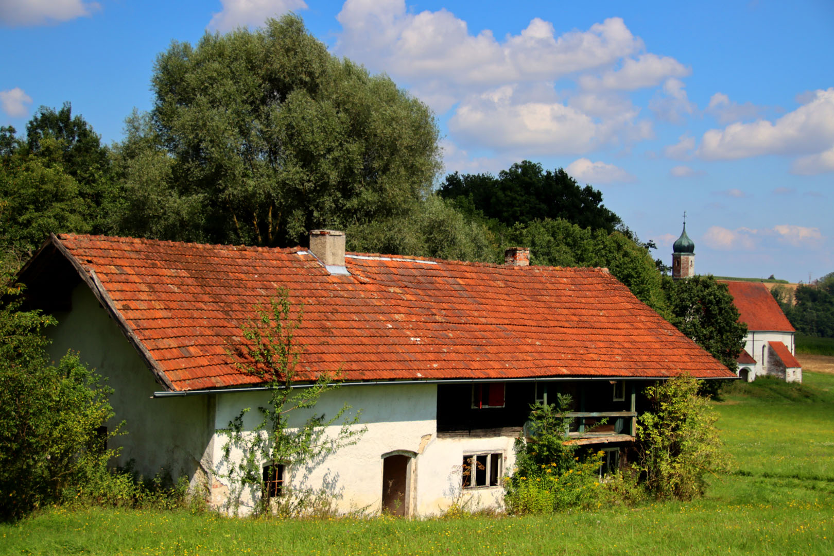 Versteckt und verfallen