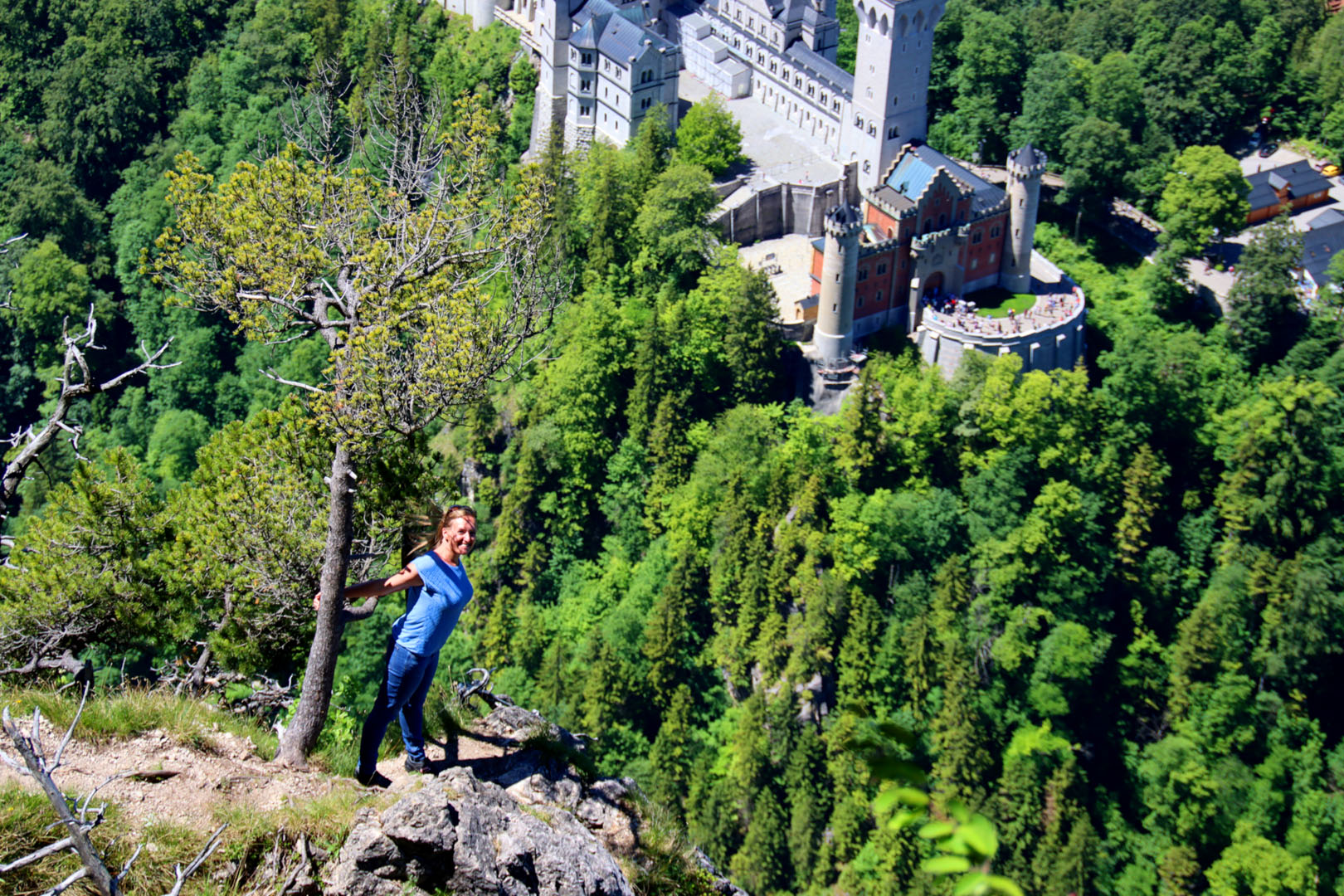 Schweben über´m Märchenschloss