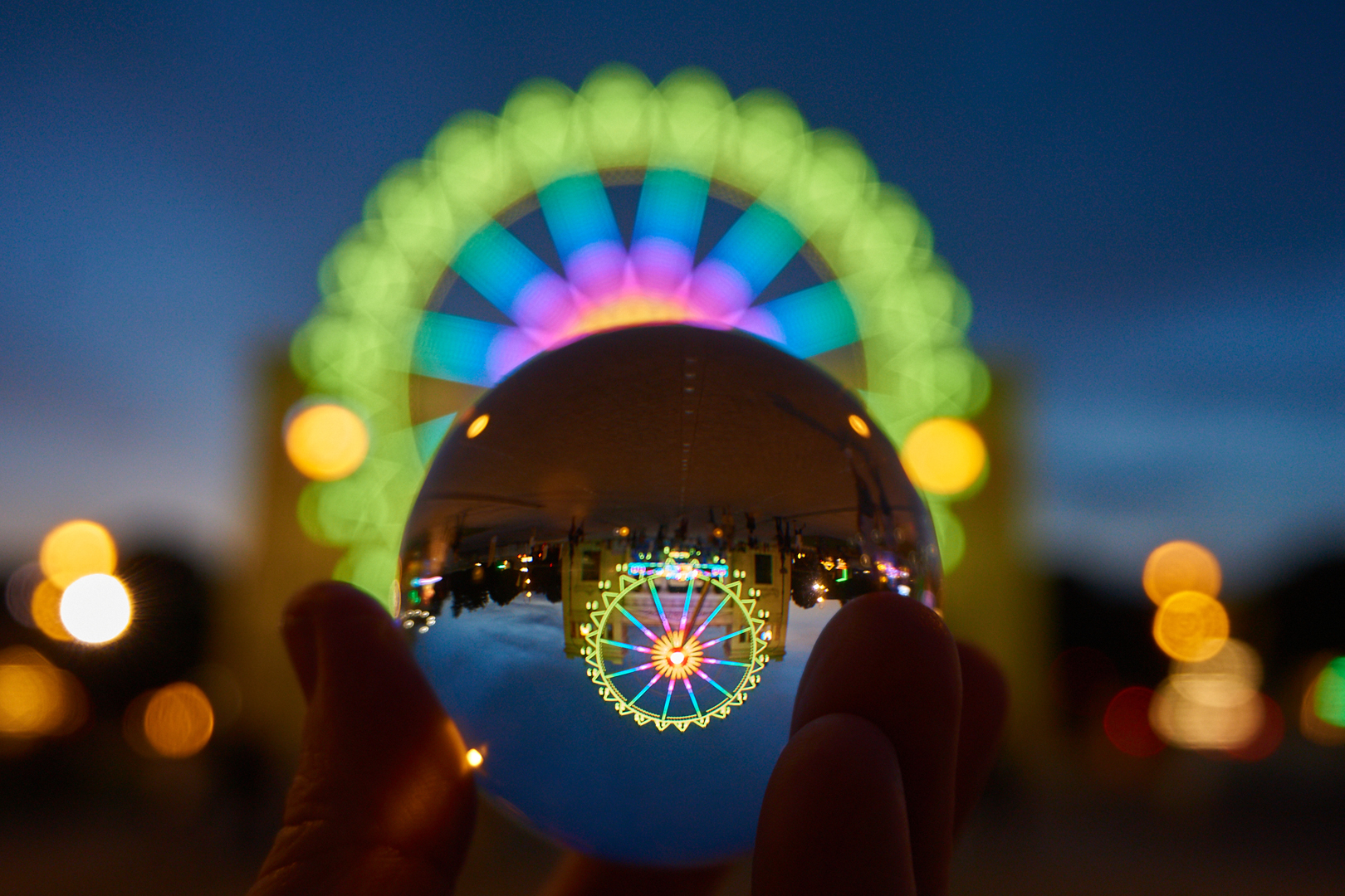 Riesenrad am Königsplatz