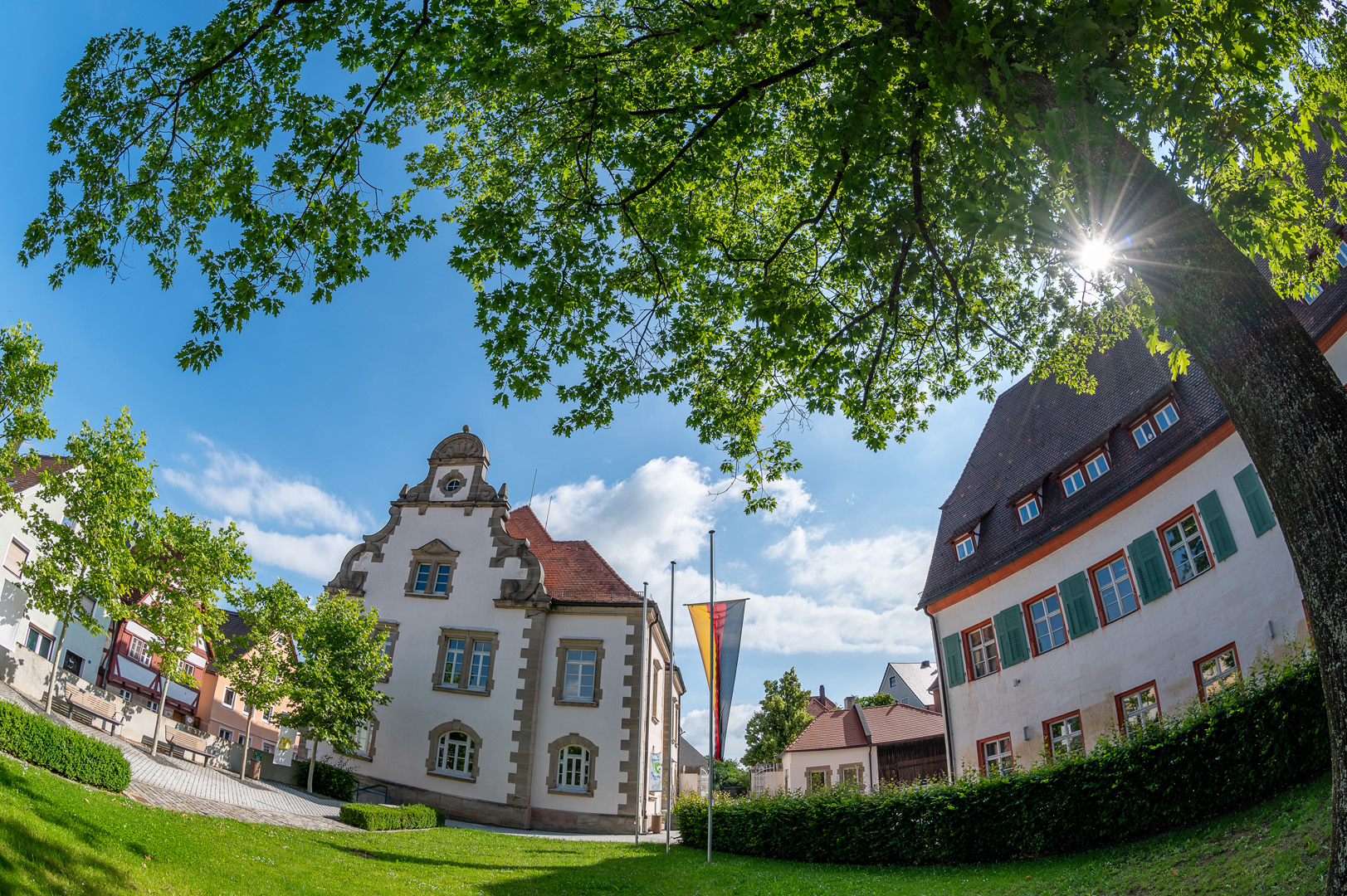 Residenzgarten in Hilpoltstein