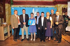 Ministerpräsident Dr. Markus Söder, Heimatminister Albert Füracker und die Präsidentin des DEHOGA Bayern e. V., Angela Inselkammer, prämieren die 100 besten Heimatwirtschaften
